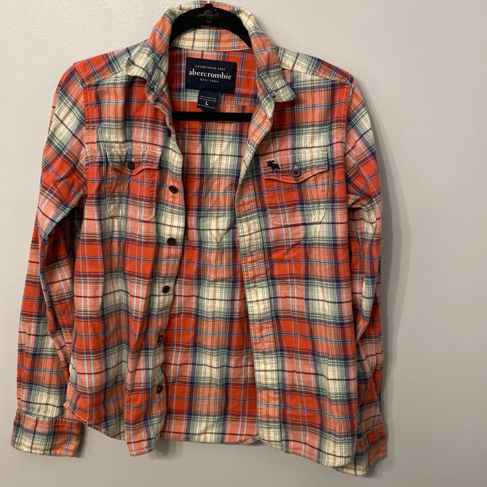 Plaid button up